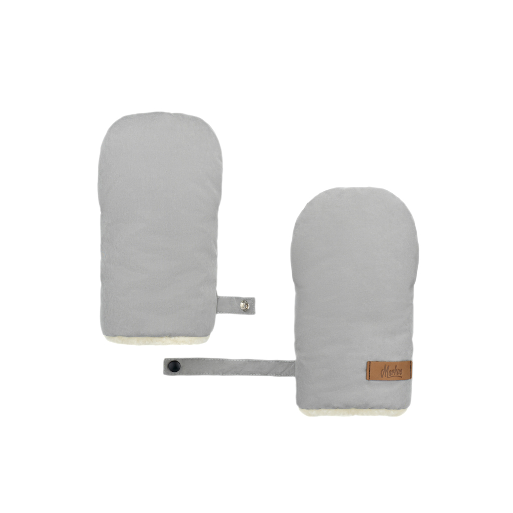 Муфта-варежки на коляску Markus Mitt светло-серый