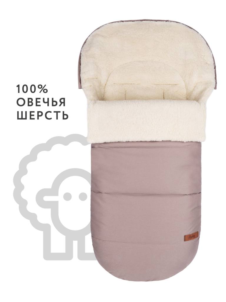 Меховой конверт в коляску Markus Huge Basic 